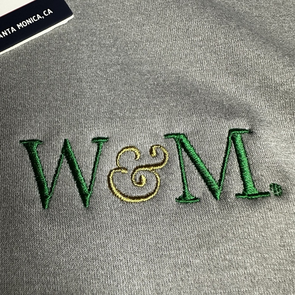NEW William & Mary Johnnie-O Denny Vest Mens XL Steel Golf Performance College - Picture 4 of 10